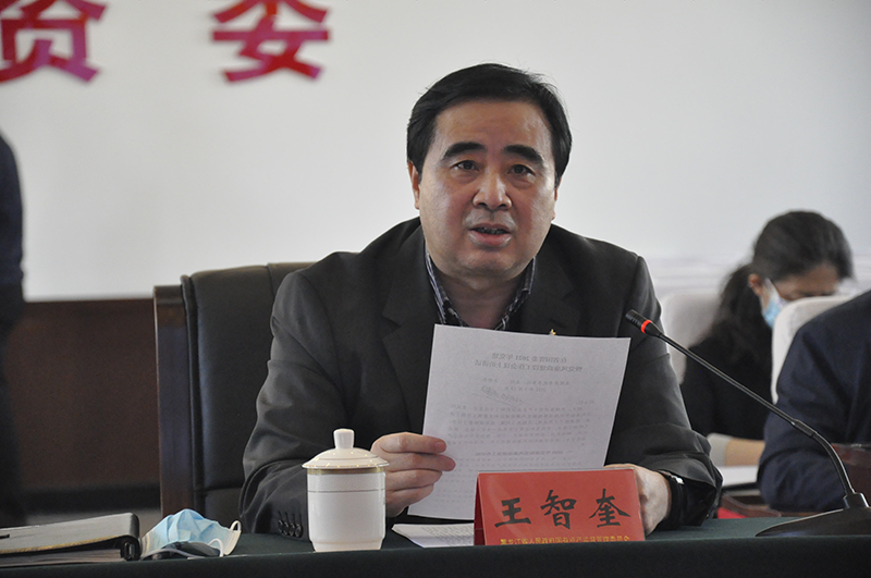 王智奎要求,省国资委机关和出资企业要坚持重点工作抓提升,难点工作抓